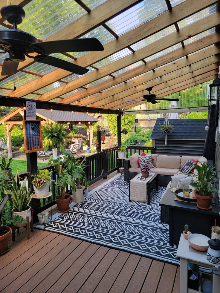 Custom pergola